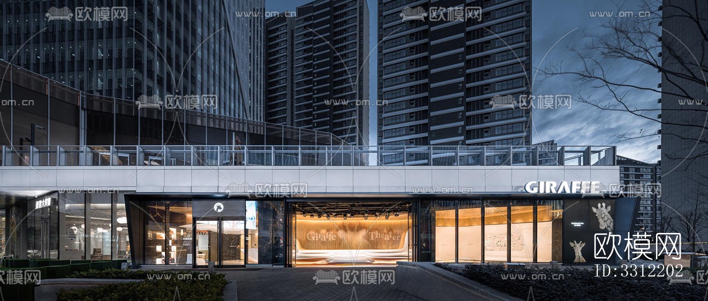 现代幼儿园效果图下载（渲染图7）