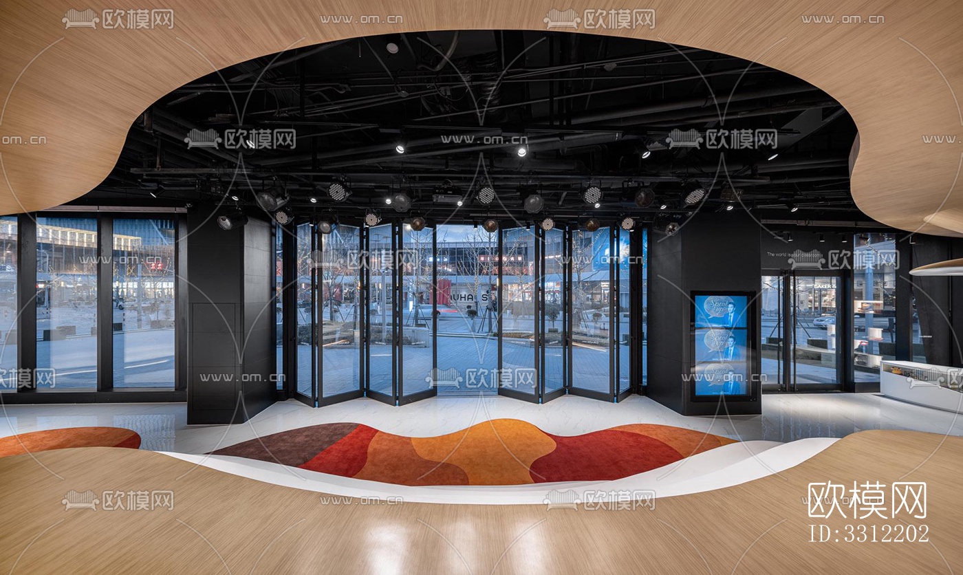 现代幼儿园效果图下载（渲染图9）