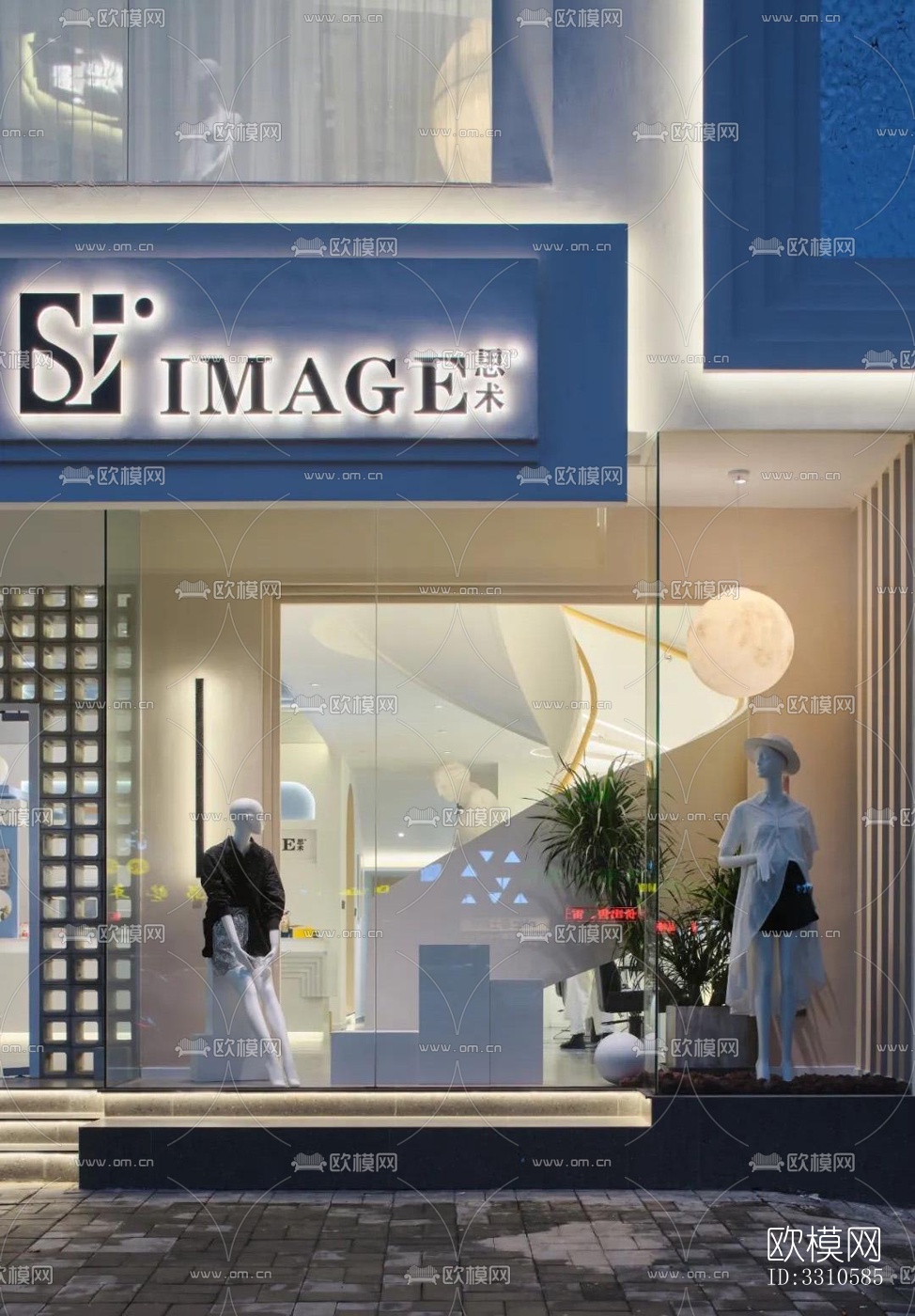 现代零售店铺效果图下载（渲染图6）