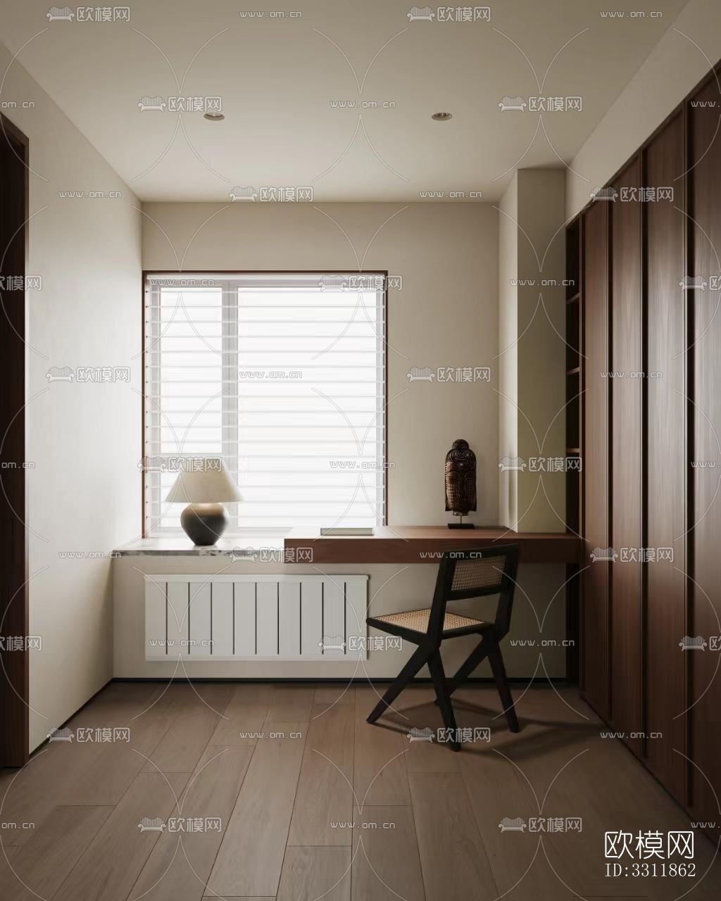 现代客餐厅效果图下载（渲染图5）