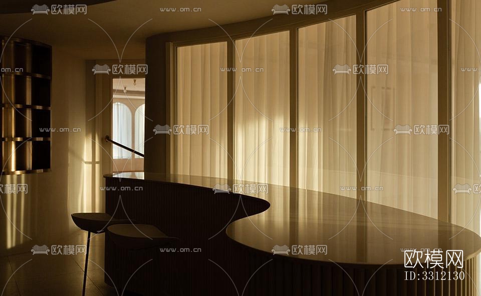 现代健身房效果图下载（渲染图15）