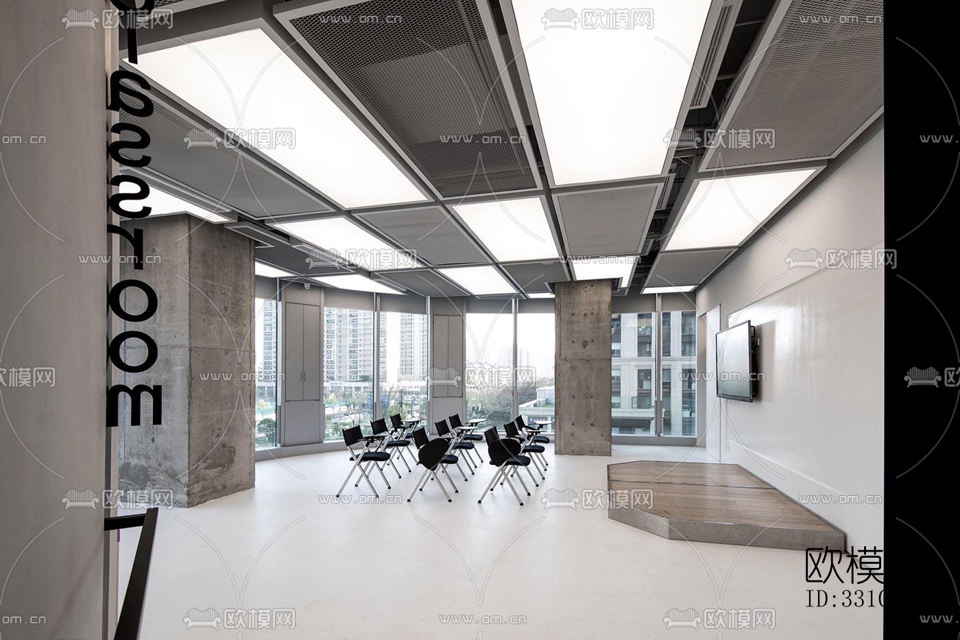 现代零售店铺效果图下载（渲染图2）