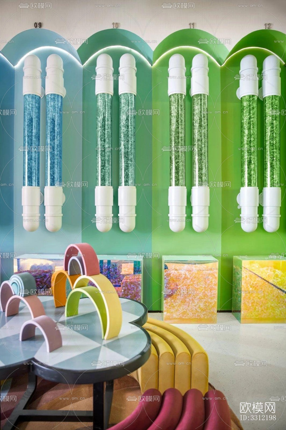 现代幼儿园效果图下载（渲染图14）