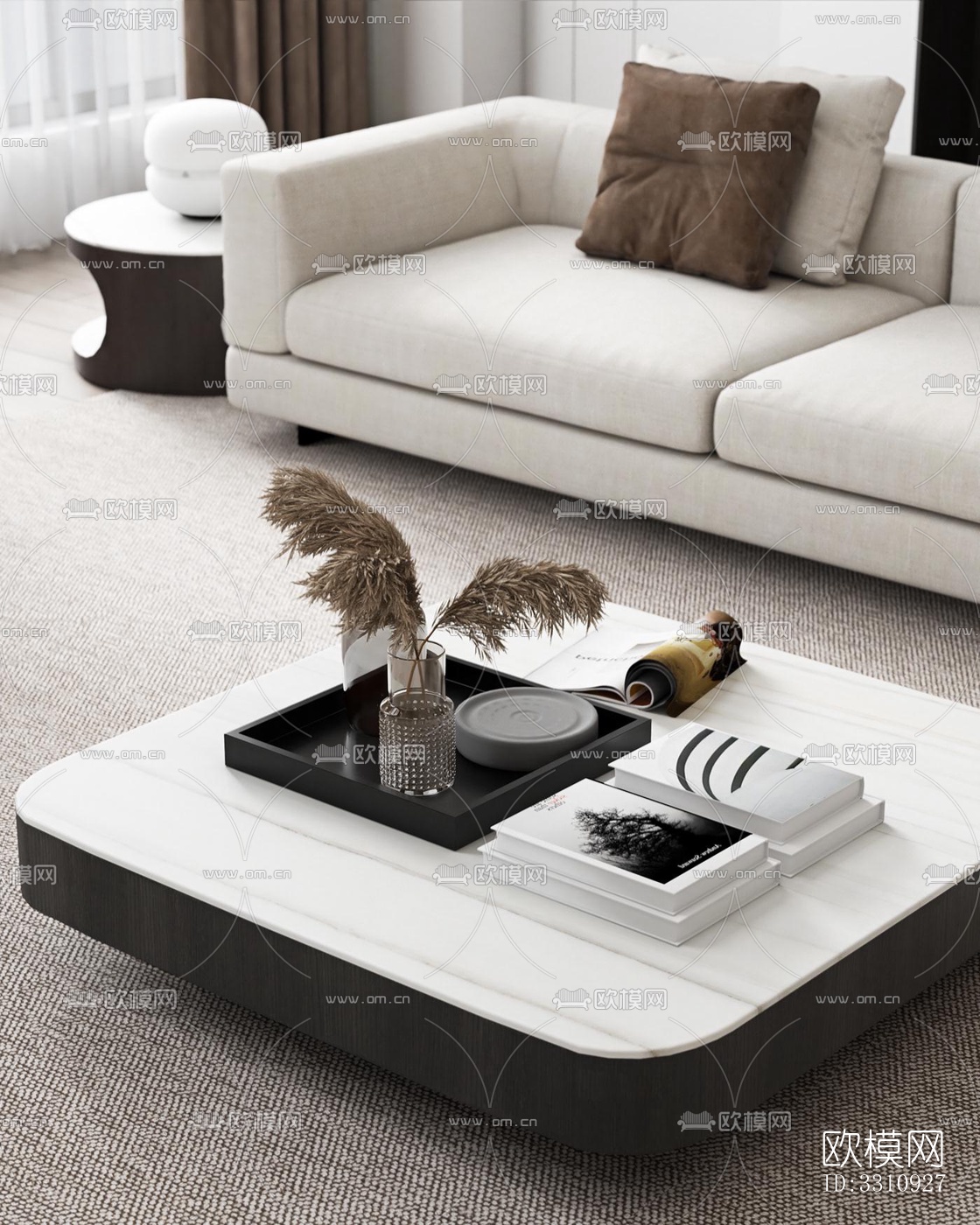 现代客餐厅效果图下载（渲染图14）