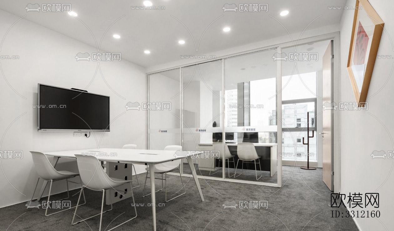 现代学校效果图下载（渲染图5）