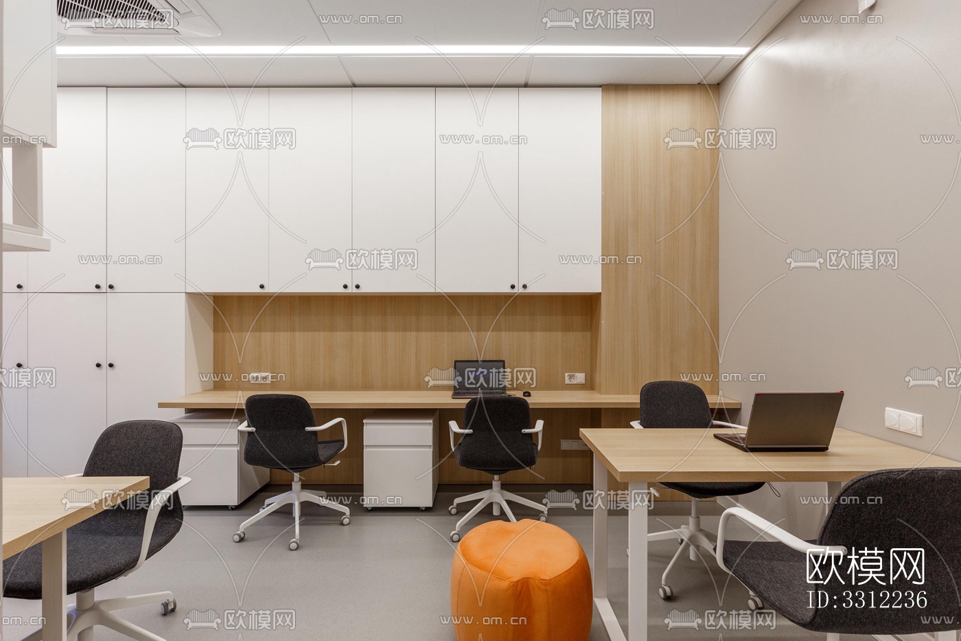 现代幼儿园效果图下载（渲染图6）