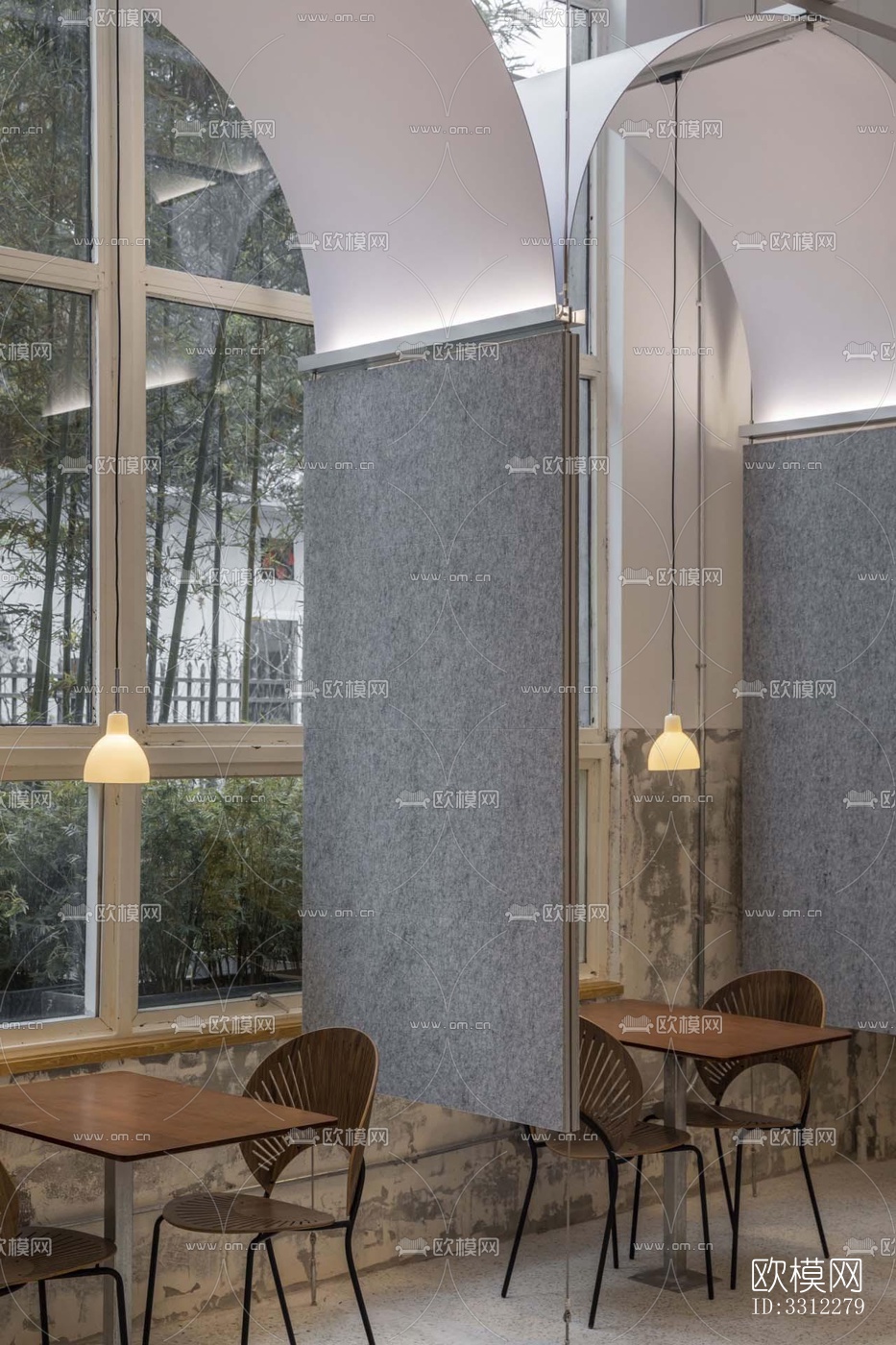 现代咖啡奶茶效果图下载（渲染图13）