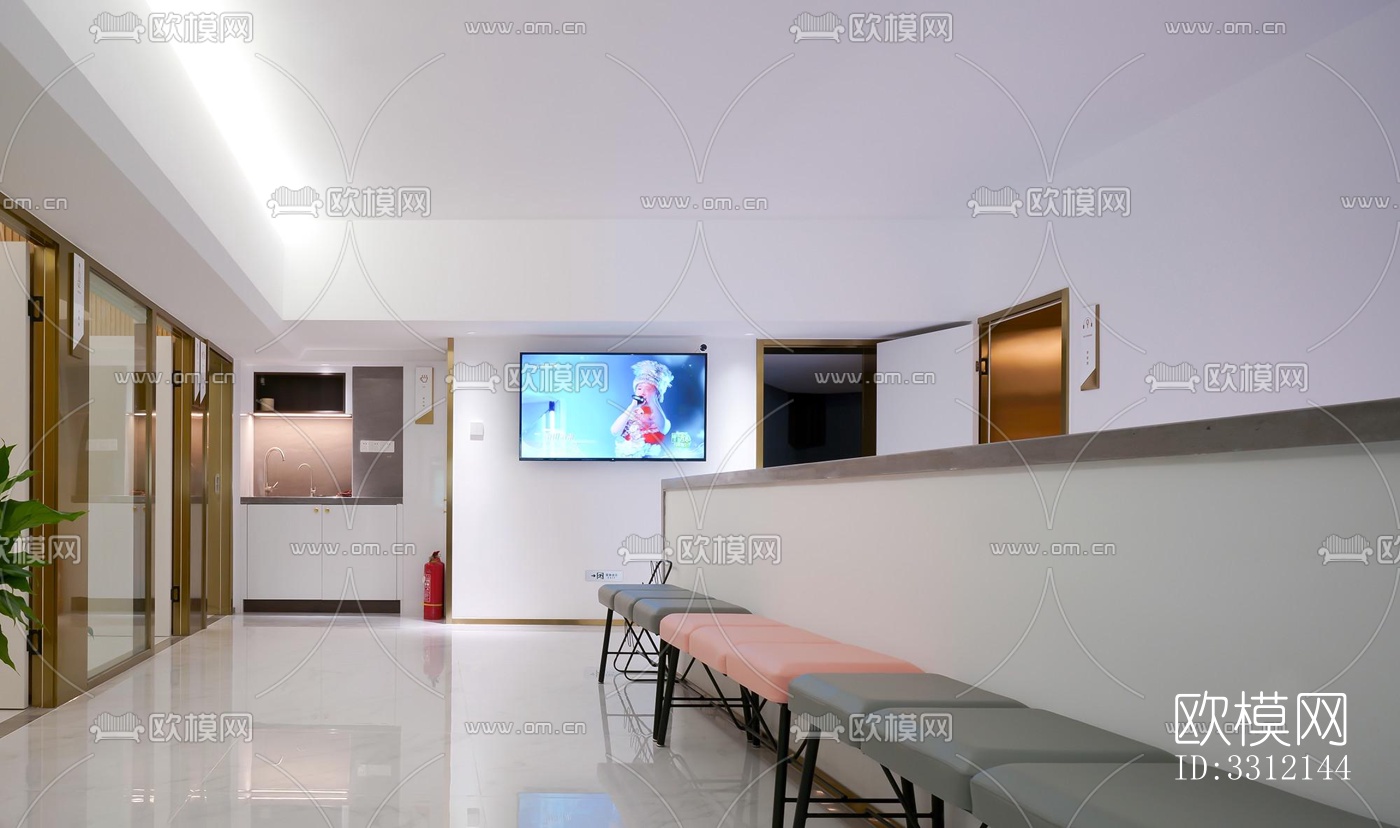 现代学校效果图下载（渲染图7）