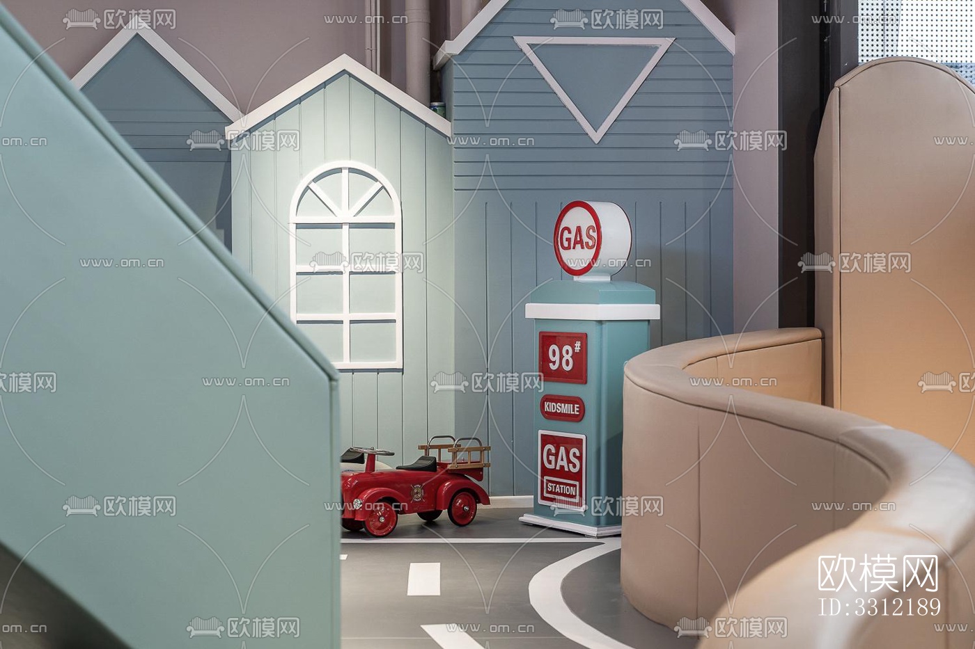 现代幼儿园效果图下载（渲染图8）