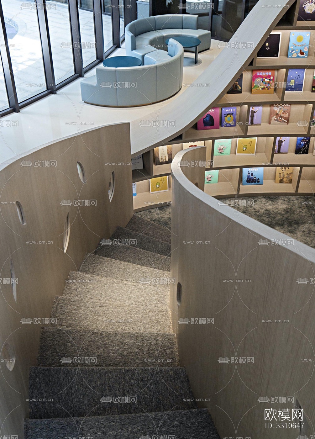 现代儿童游乐效果图下载（渲染图5）