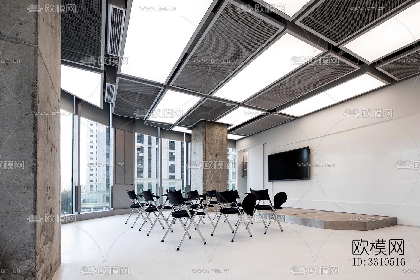 现代零售店铺效果图下载（渲染图3）