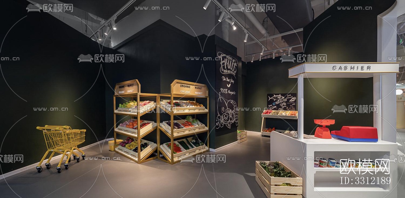 现代幼儿园效果图下载（渲染图5）