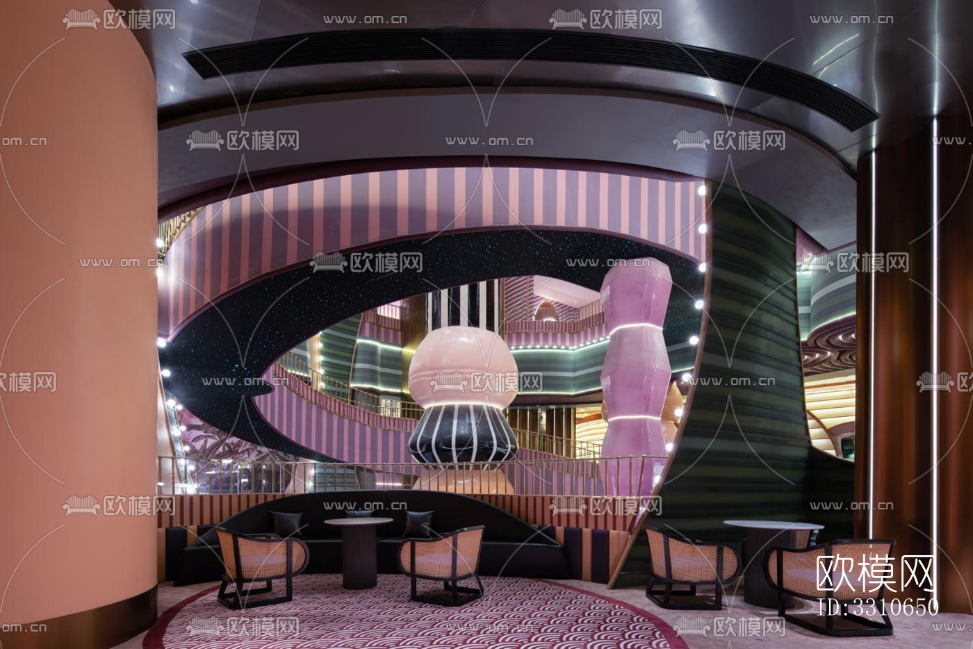 现代儿童游乐效果图下载（渲染图3）