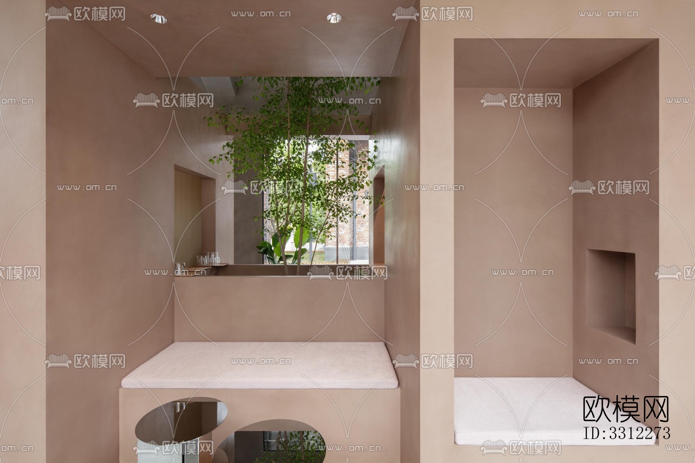 现代咖啡奶茶效果图下载（渲染图5）