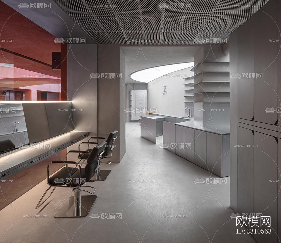 现代零售店铺效果图下载（渲染图2）