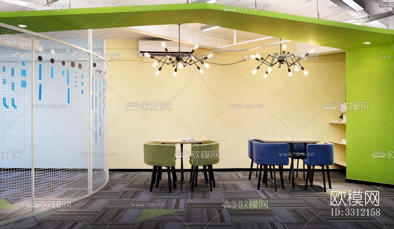 现代学校效果图下载（渲染图6）