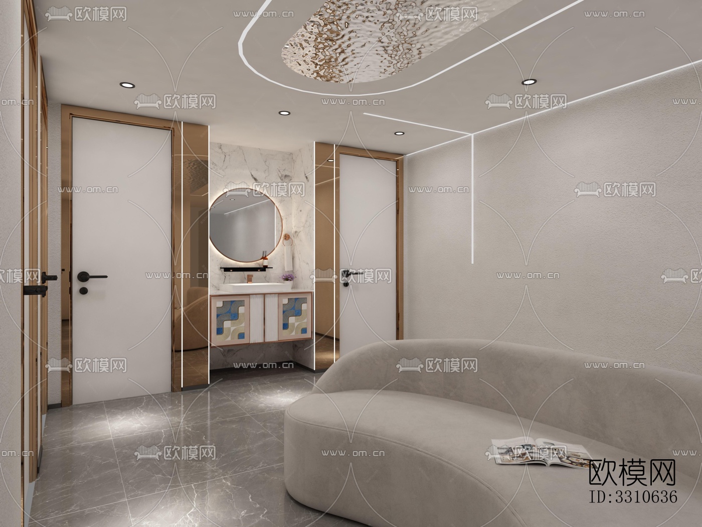 现代零售店铺效果图下载（渲染图3）