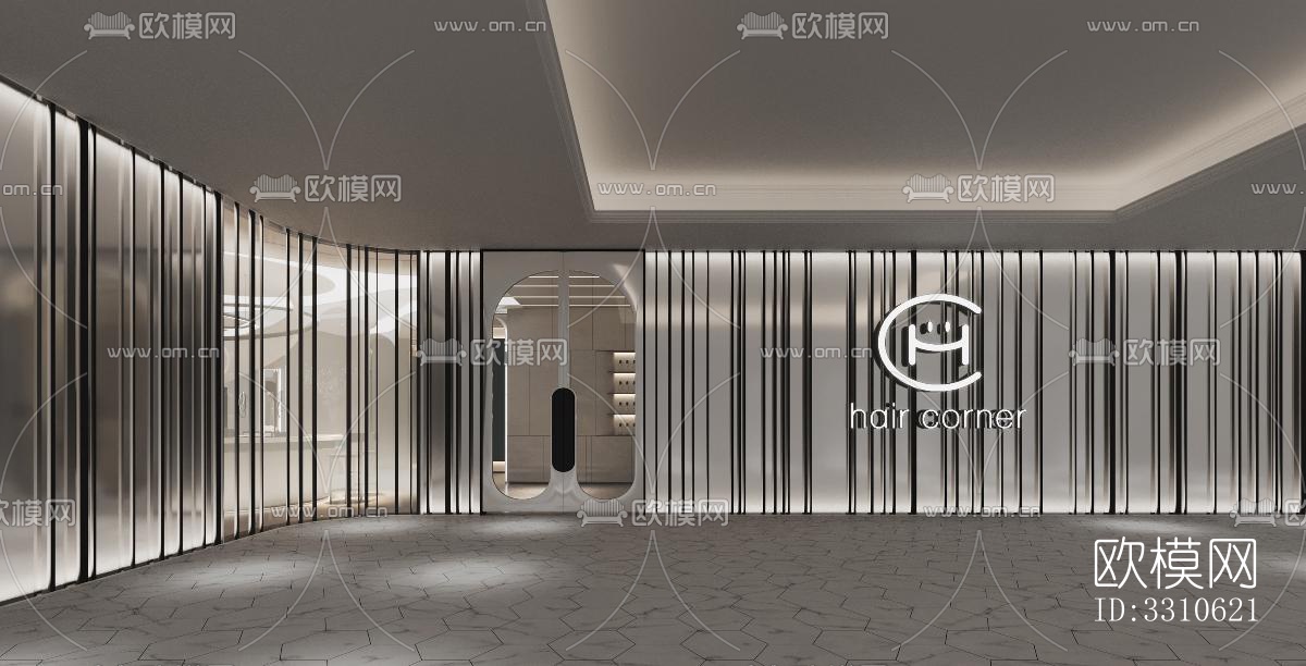 现代零售店铺效果图下载（渲染图1）