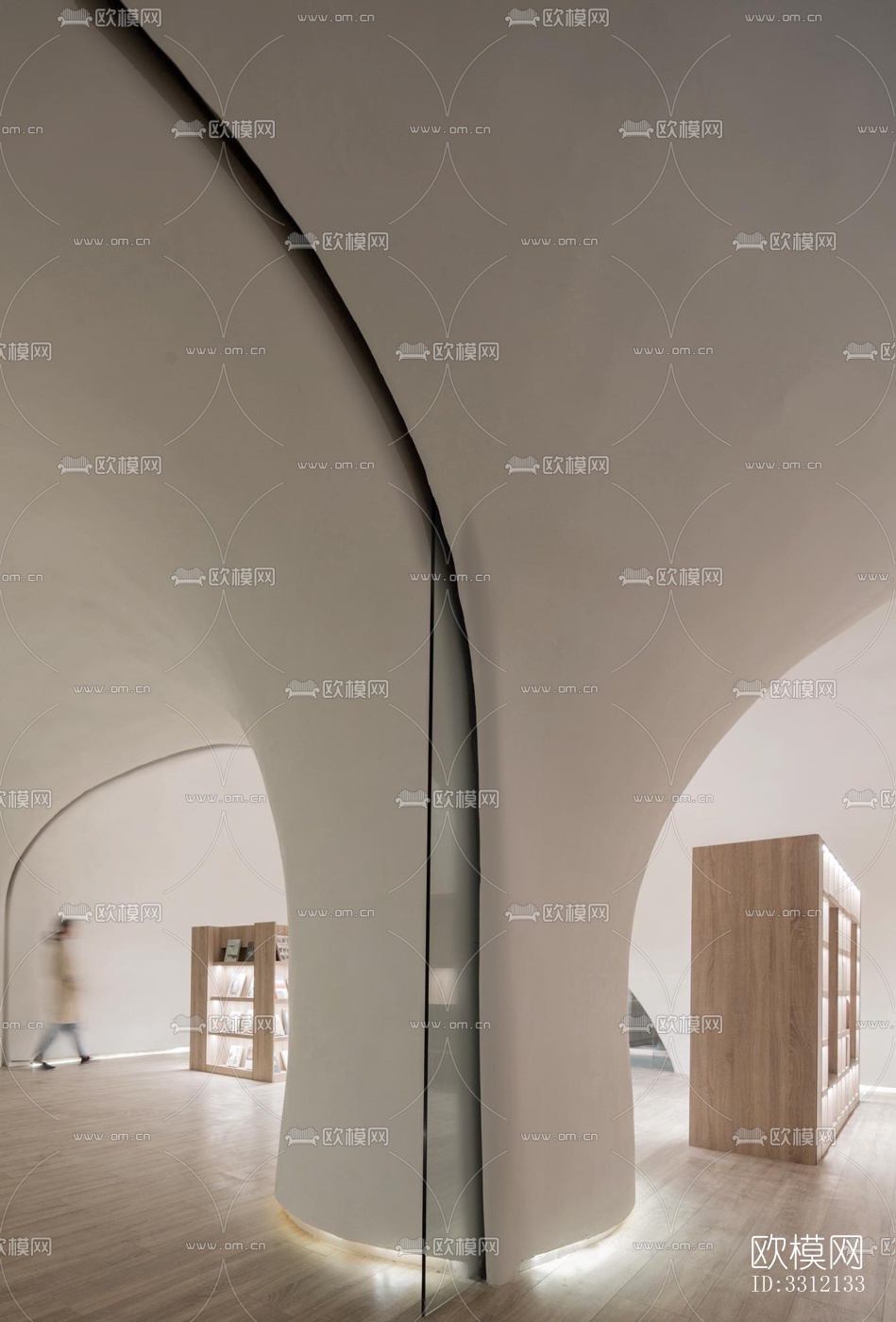 现代学校效果图下载（渲染图5）