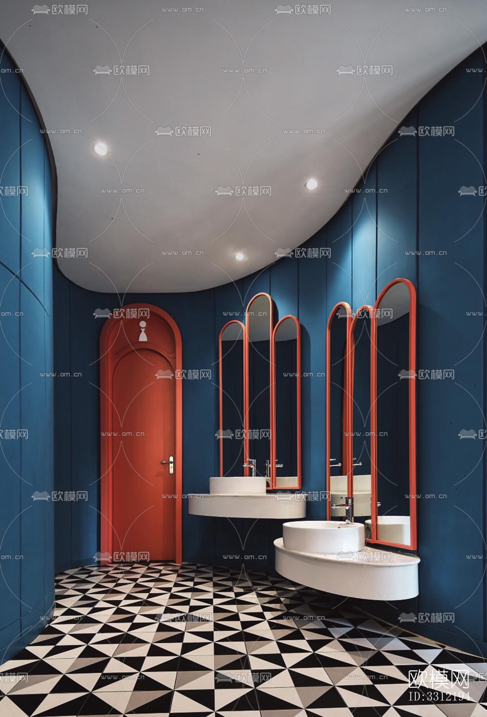 现代幼儿园效果图下载（渲染图15）