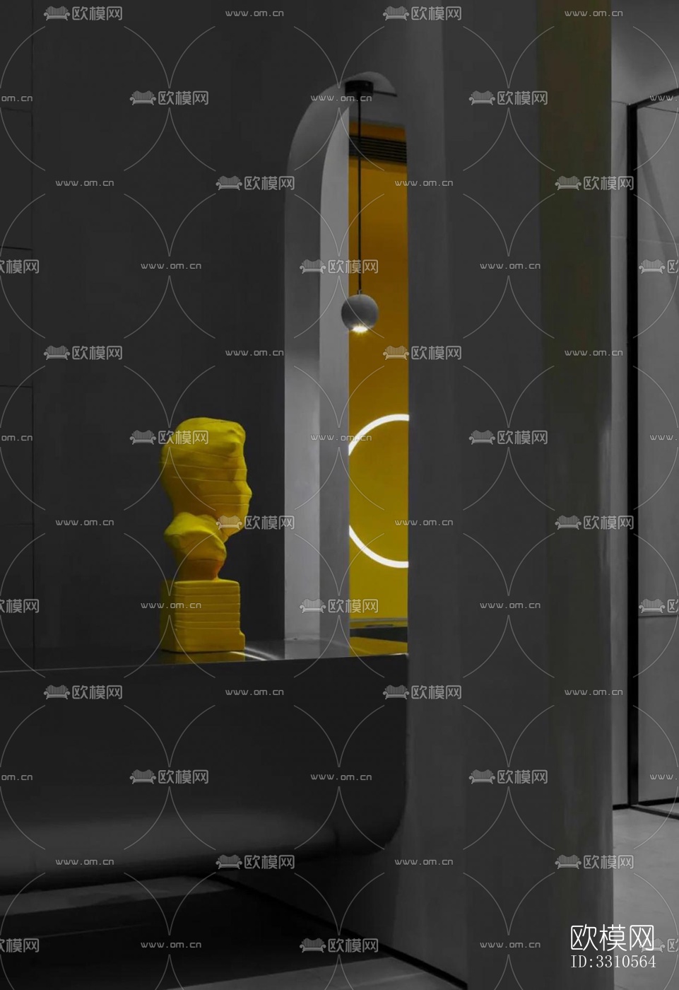 现代零售店铺效果图下载（渲染图9）