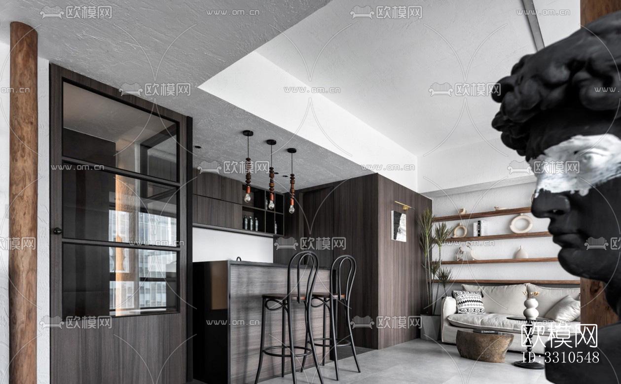 现代零售店铺效果图下载（渲染图10）