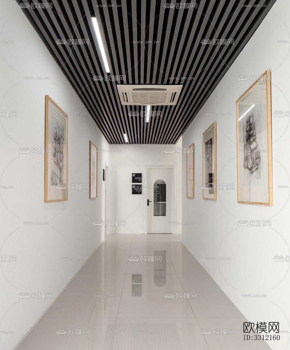 现代学校效果图下载（渲染图6）