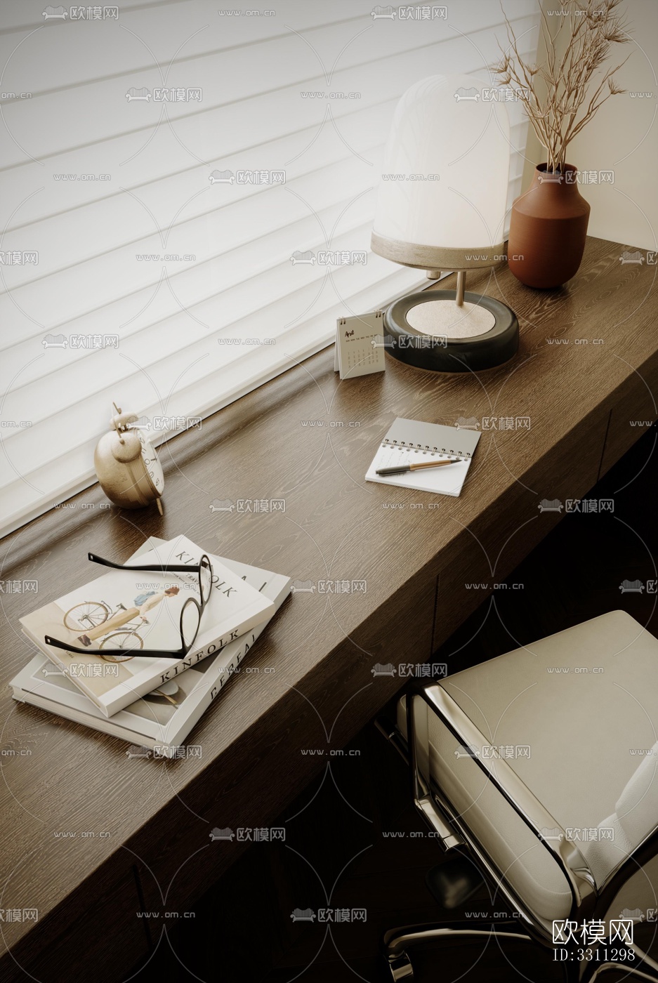 现代客餐厅效果图下载（渲染图9）