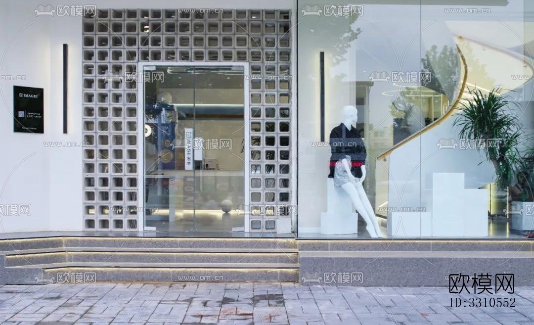 现代零售店铺效果图下载（渲染图12）