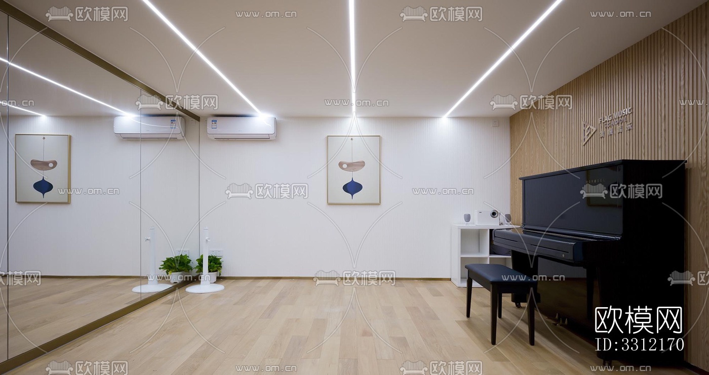 现代学校效果图下载（渲染图2）