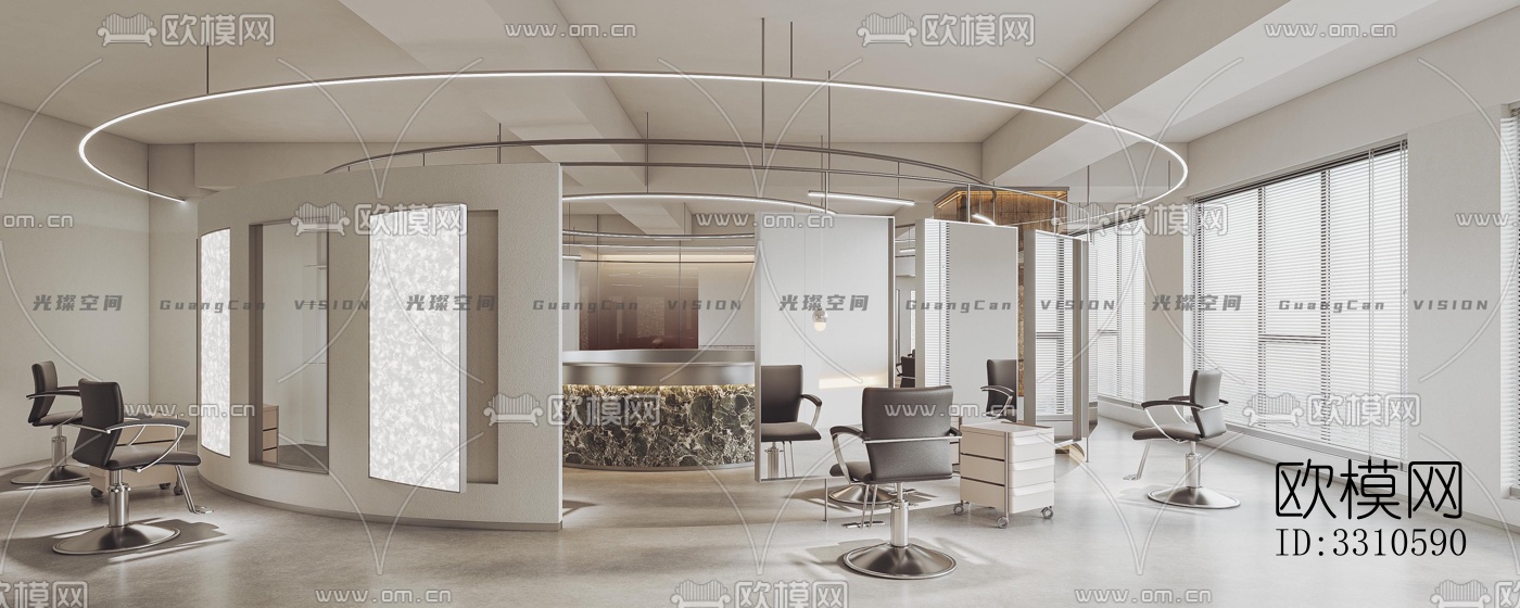 现代零售店铺效果图下载（渲染图1）