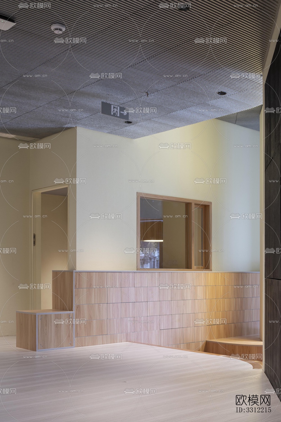 现代幼儿园效果图下载（渲染图5）