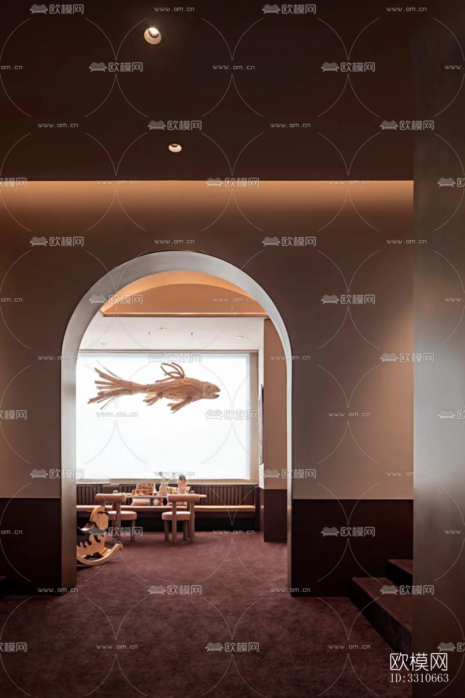 现代儿童游乐效果图下载（渲染图16）