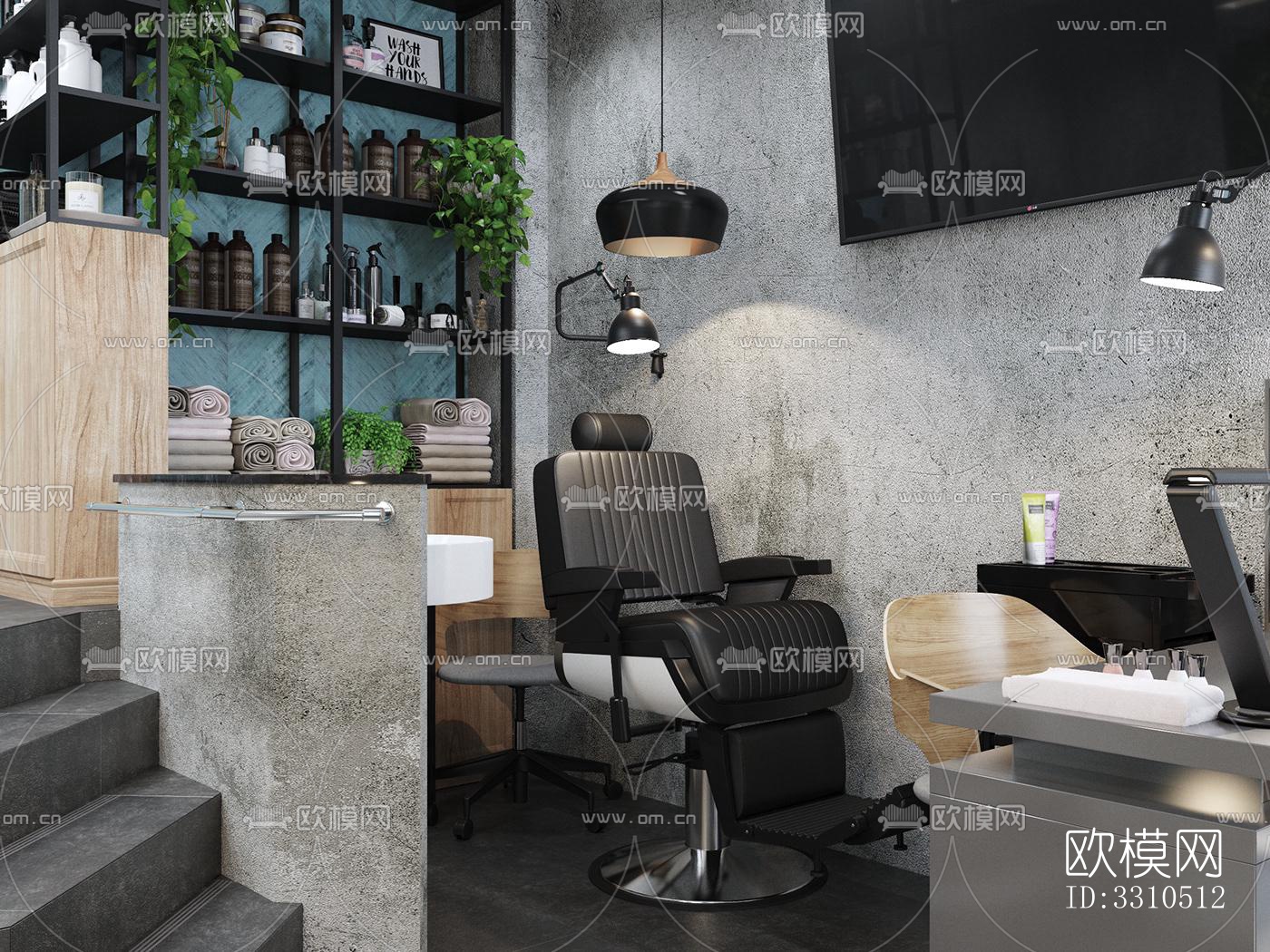 工业风零售店铺效果图下载（渲染图3）