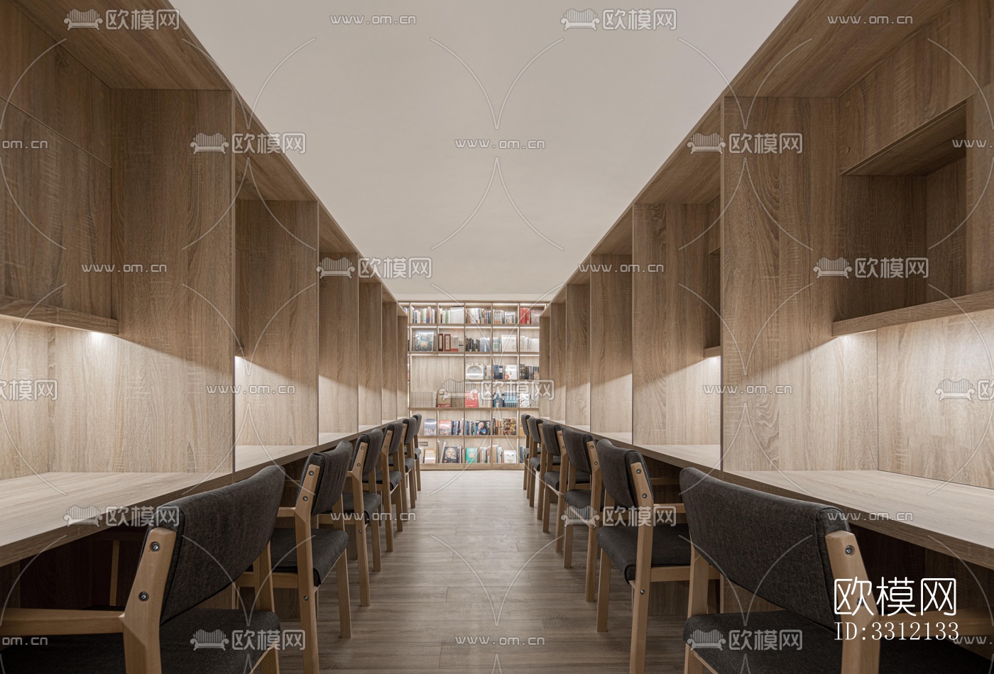 现代学校效果图下载（渲染图12）