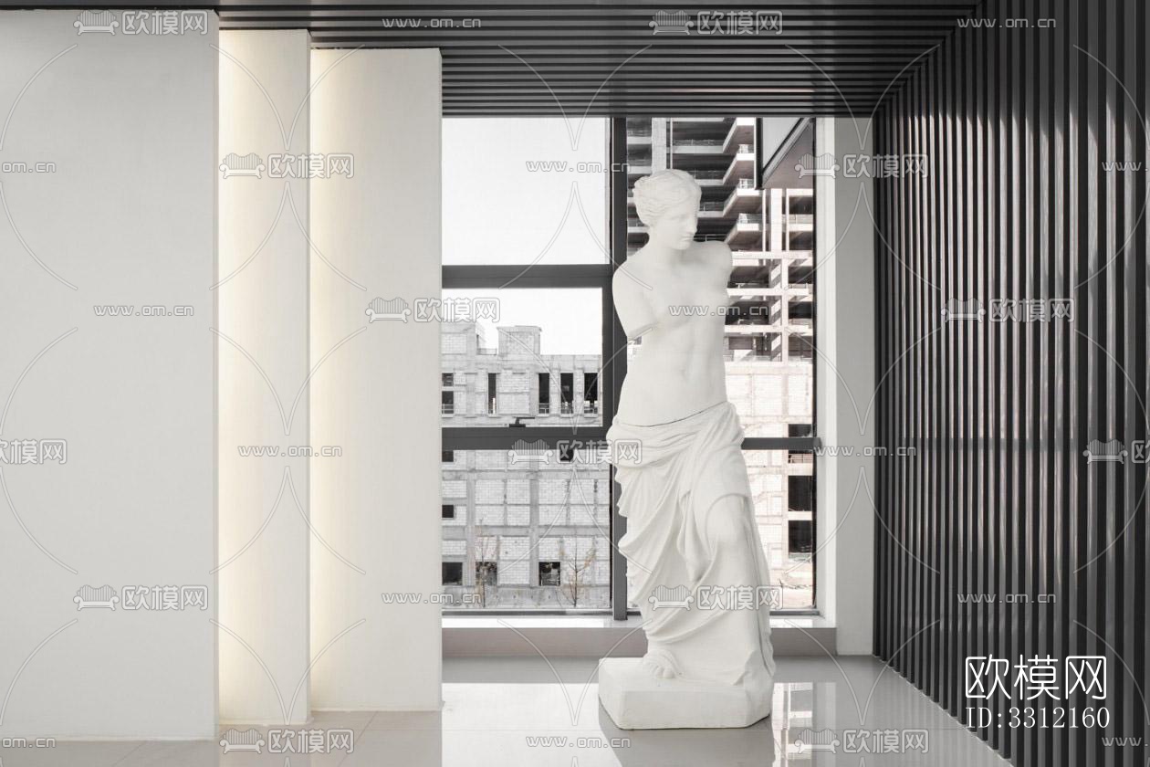 现代学校效果图下载（渲染图2）