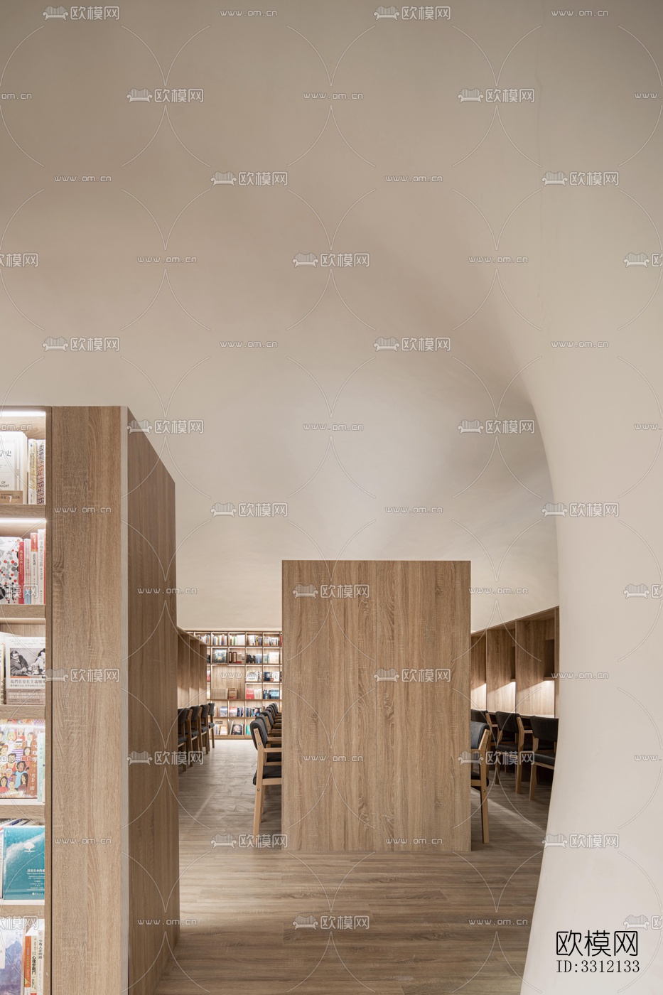 现代学校效果图下载（渲染图9）