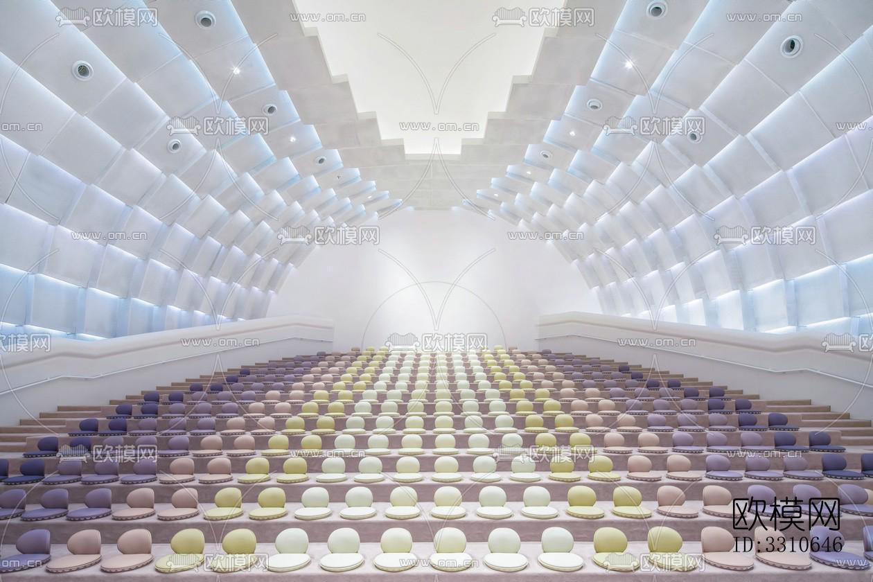 现代儿童游乐效果图下载（渲染图9）