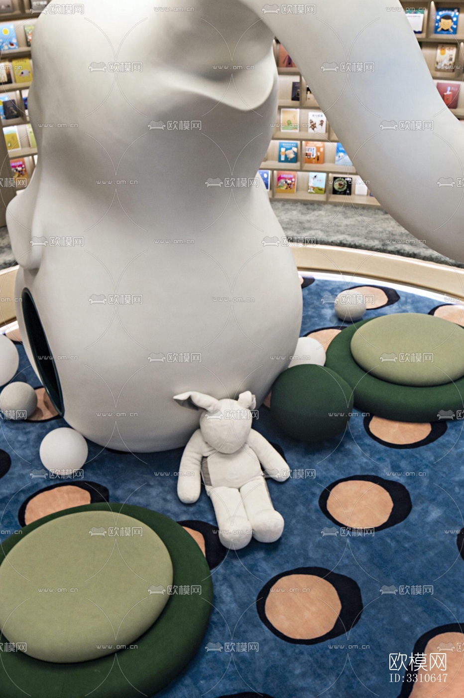 现代儿童游乐效果图下载（渲染图8）