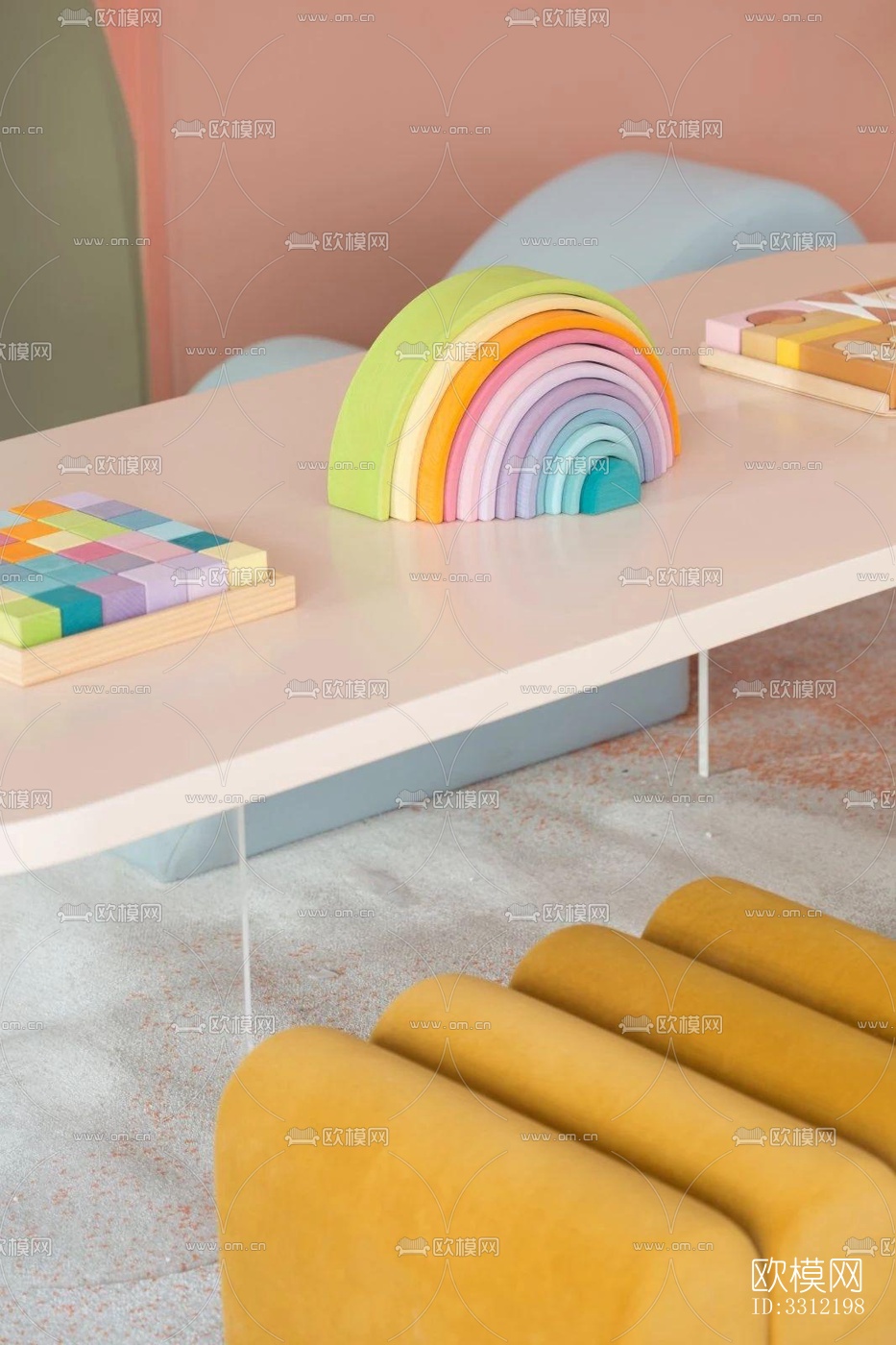 现代幼儿园效果图下载（渲染图15）