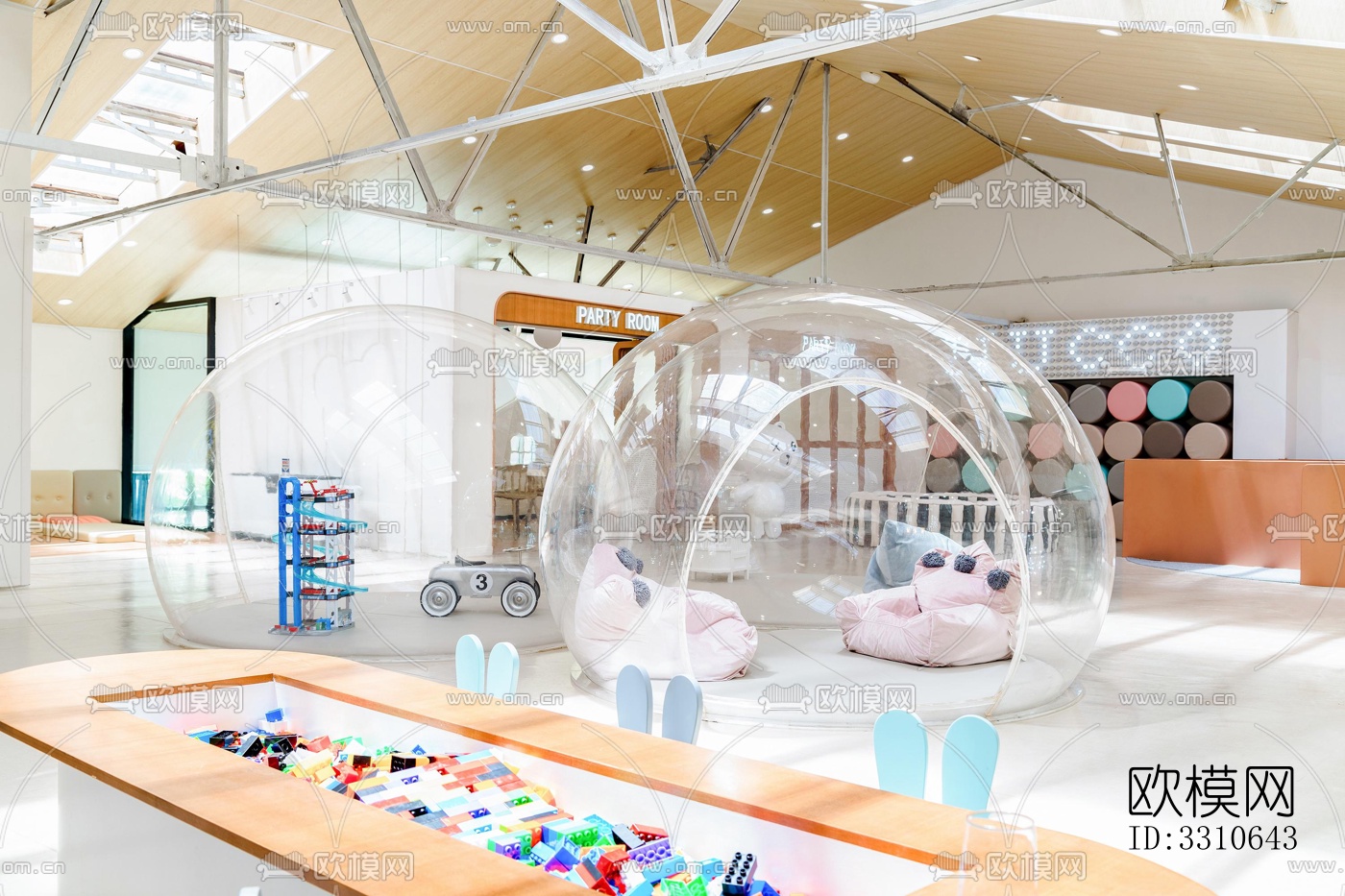 日式儿童游乐效果图下载（渲染图8）