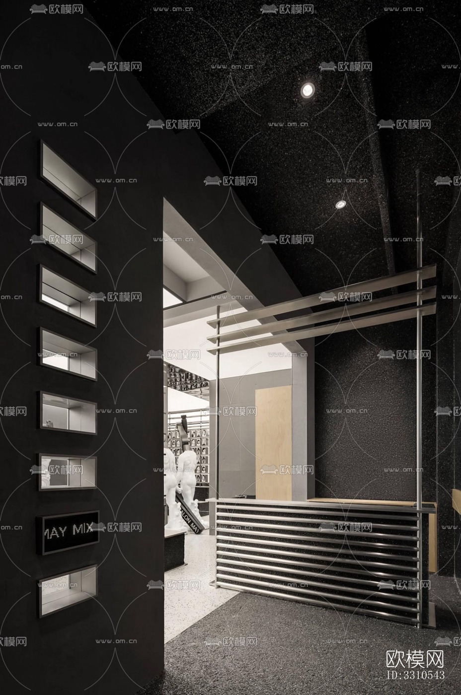 现代零售店铺效果图下载（渲染图7）