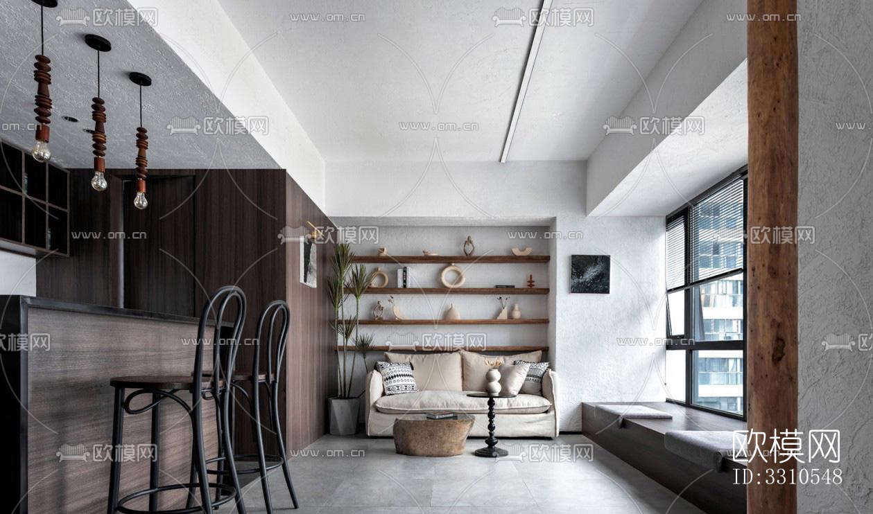 现代零售店铺效果图下载（渲染图12）