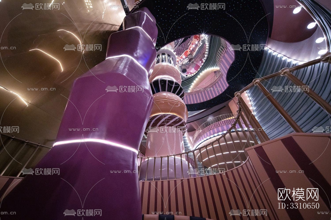 现代儿童游乐效果图下载（渲染图17）