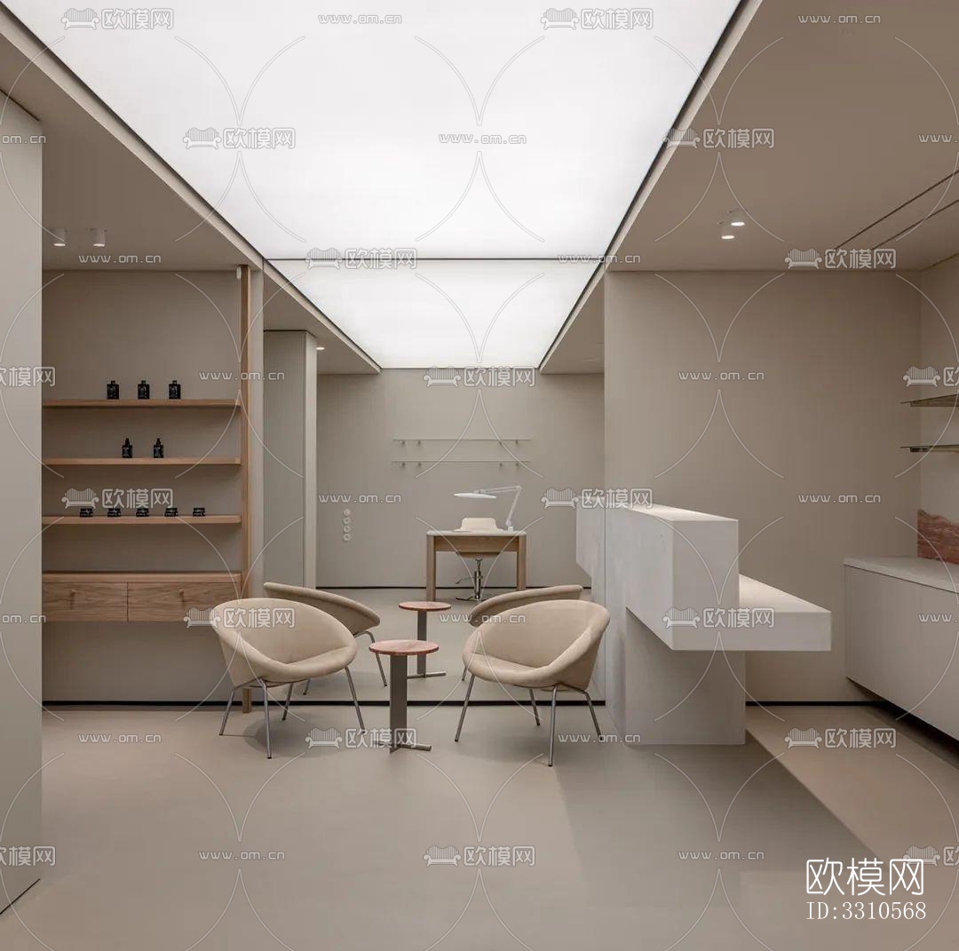 现代零售店铺效果图下载（渲染图20）