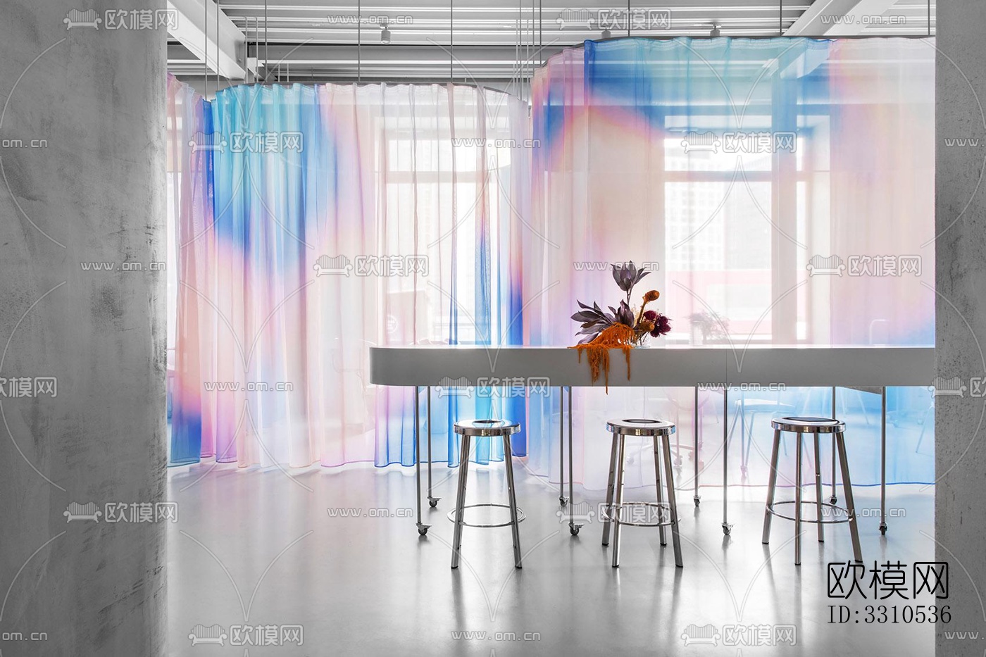 现代零售店铺效果图下载（渲染图1）