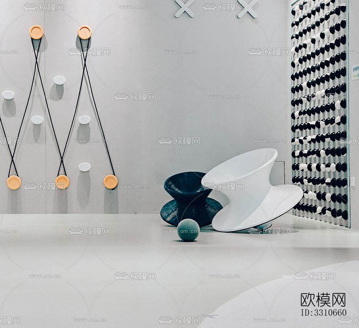 现代儿童游乐效果图下载（渲染图10）