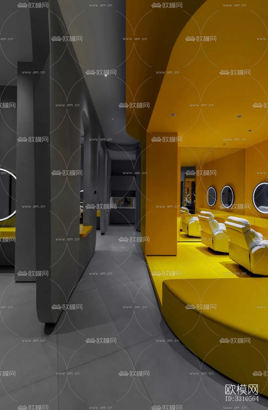 现代零售店铺效果图下载（渲染图3）