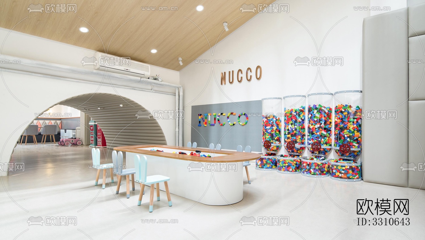 日式儿童游乐效果图下载（渲染图9）