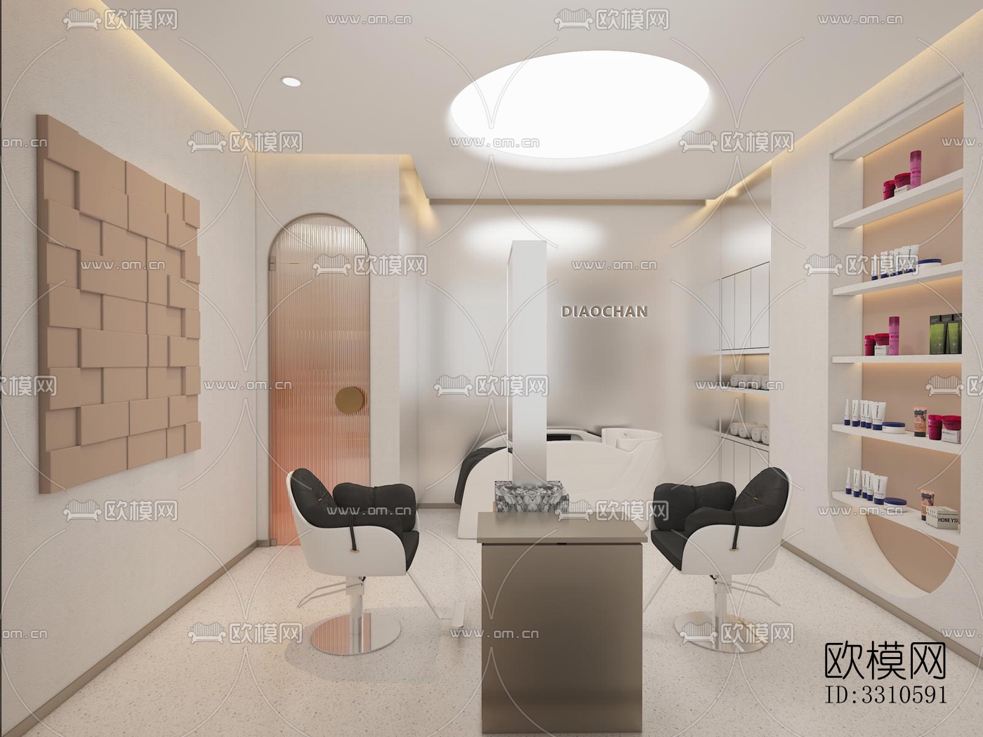 现代零售店铺效果图下载（渲染图1）